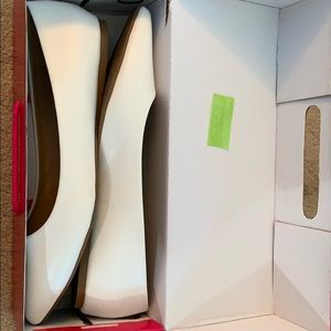 White Pointed Dress Shoes